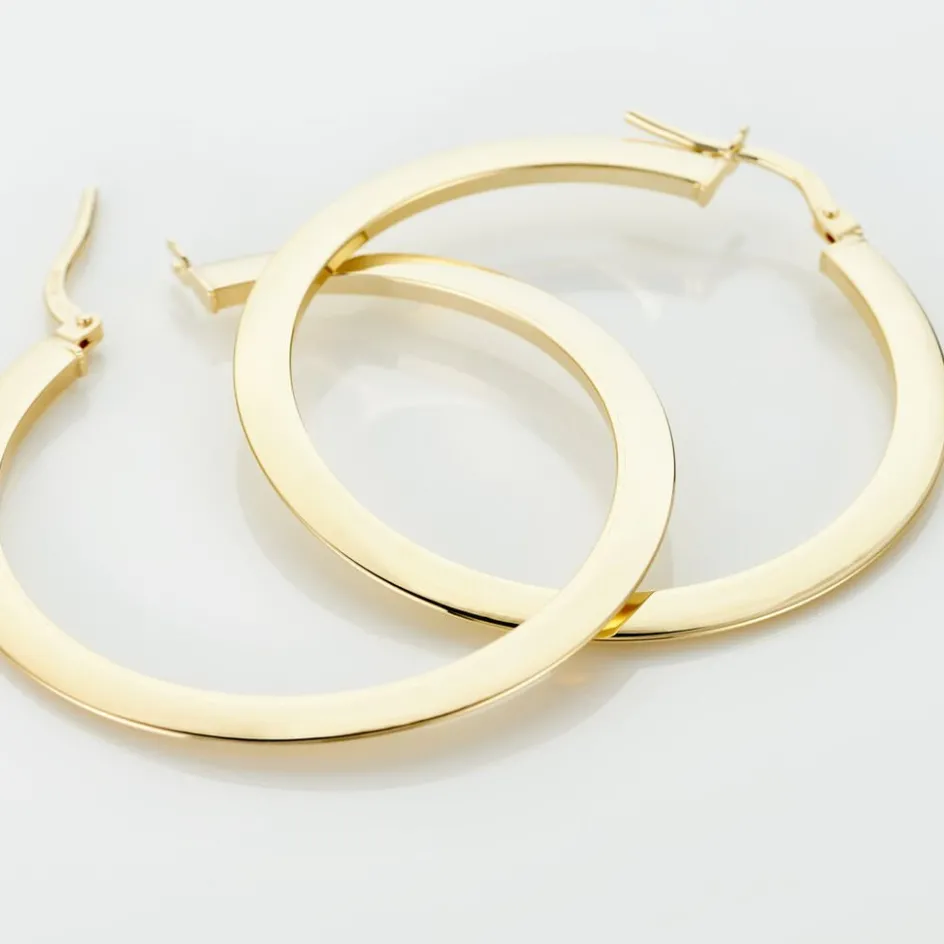 Hot Histoire d'Or Créoles Suzana Or Jaune