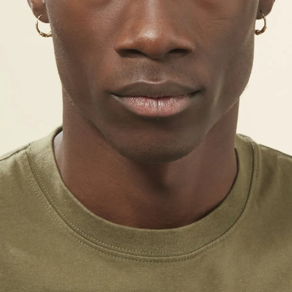 Histoire d'Or Créoles Tehanie Plaqué Or Jaune* Boucles D'Oreilles|Boucles D'Oreilles Fantaisie