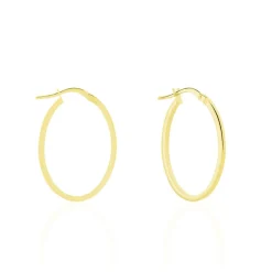 Histoire d'Or Créoles Telya Or Jaune* Boucles D'Oreilles|Boucles D'Oreilles Créoles
