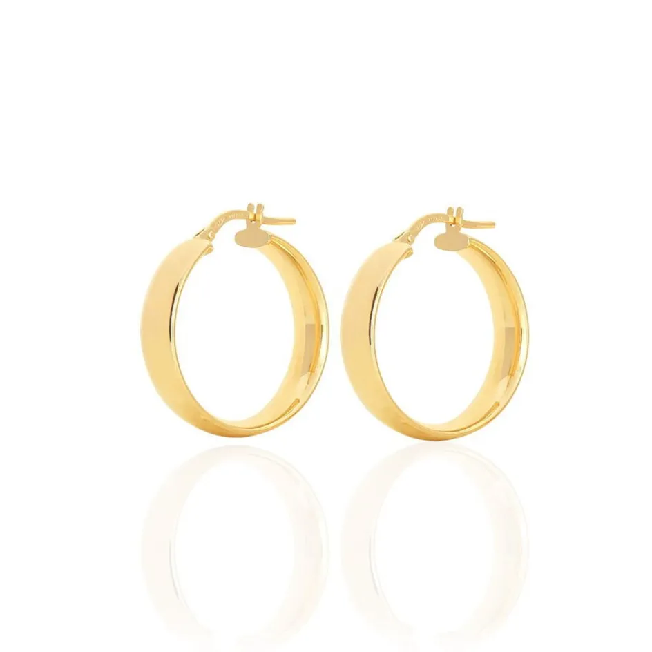 Histoire d'Or Créoles Terezia Or Jaune* Boucles D'Oreilles|Boucles D'Oreilles Créoles