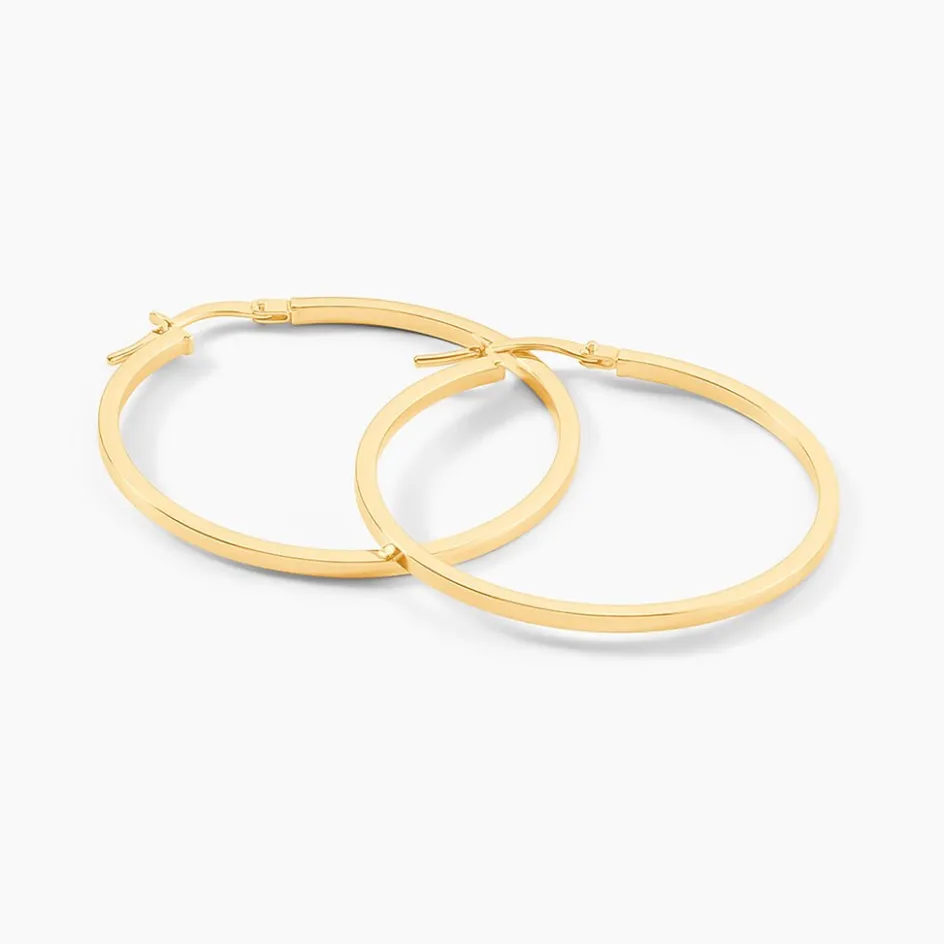 Hot Histoire d'Or Créoles Thyrza Or Jaune