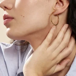 Hot Histoire d'Or Créoles Thyrza Or Jaune