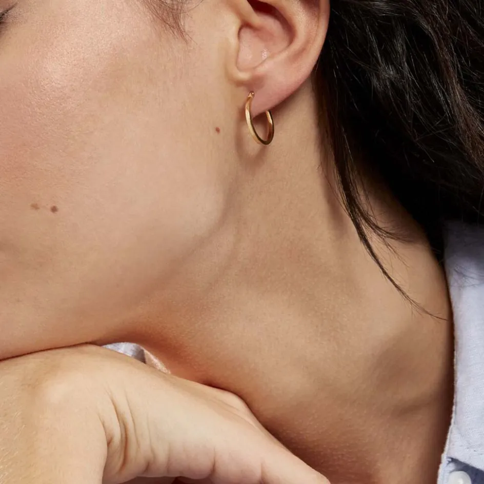 Histoire d'Or Créoles Thyrza Or Jaune