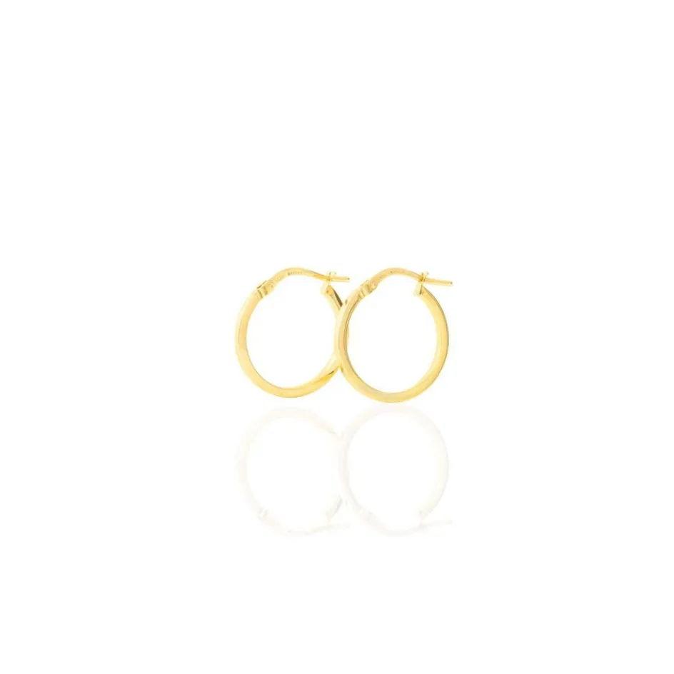 Histoire d'Or Créoles Thyrza Or Jaune* Boucles D'Oreilles|Boucles D'Oreilles Créoles