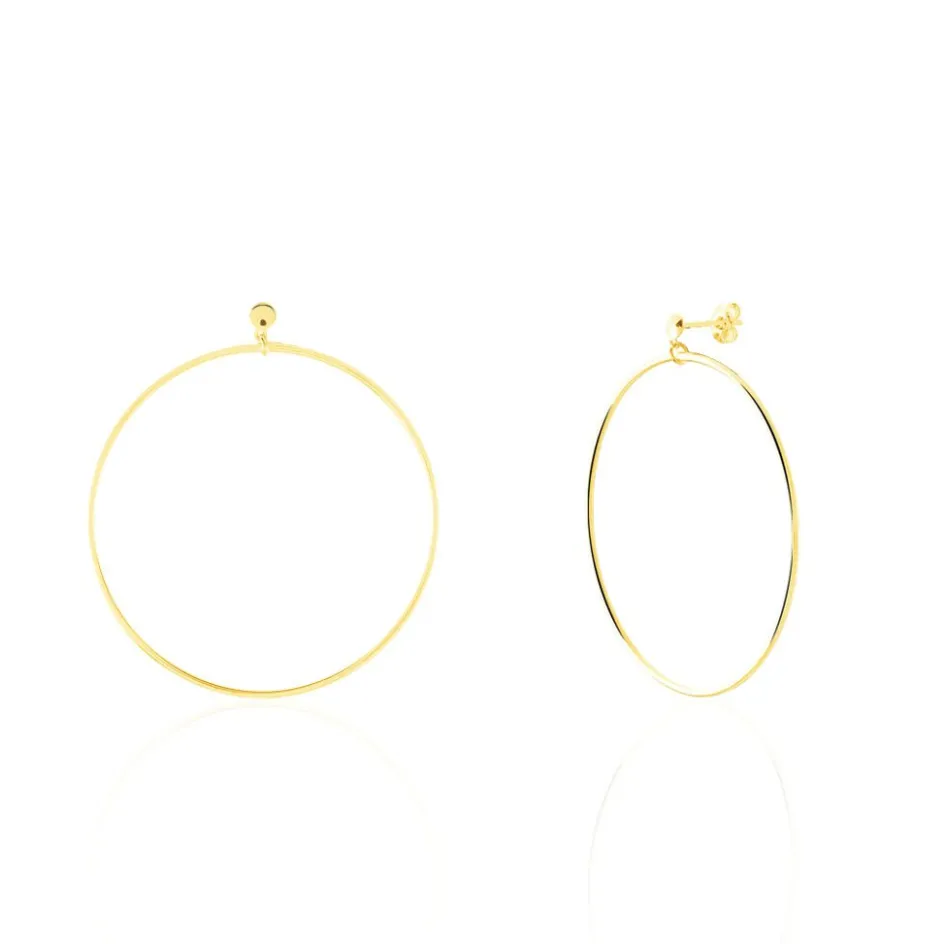 Online Histoire d'Or Créoles Tia Flexible Geometrique Or Jaune