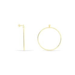 Online Histoire d'Or Créoles Tia Flexible Geometrique Or Jaune