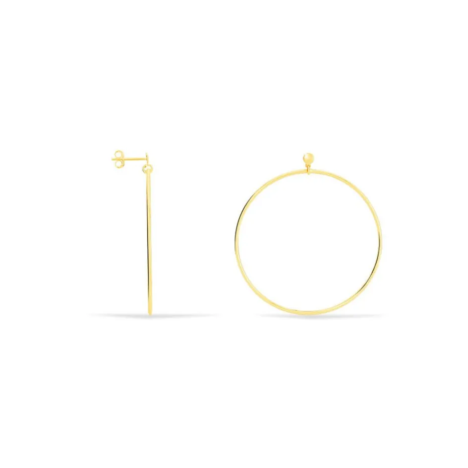 Online Histoire d'Or Créoles Tia Flexible Geometrique Or Jaune