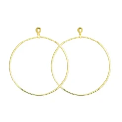 Online Histoire d'Or Créoles Tia Geometrique Or Jaune