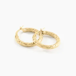 Histoire d'Or Créoles Udara Or Jaune* Boucles D'Oreilles|Boucles D'Oreilles Créoles