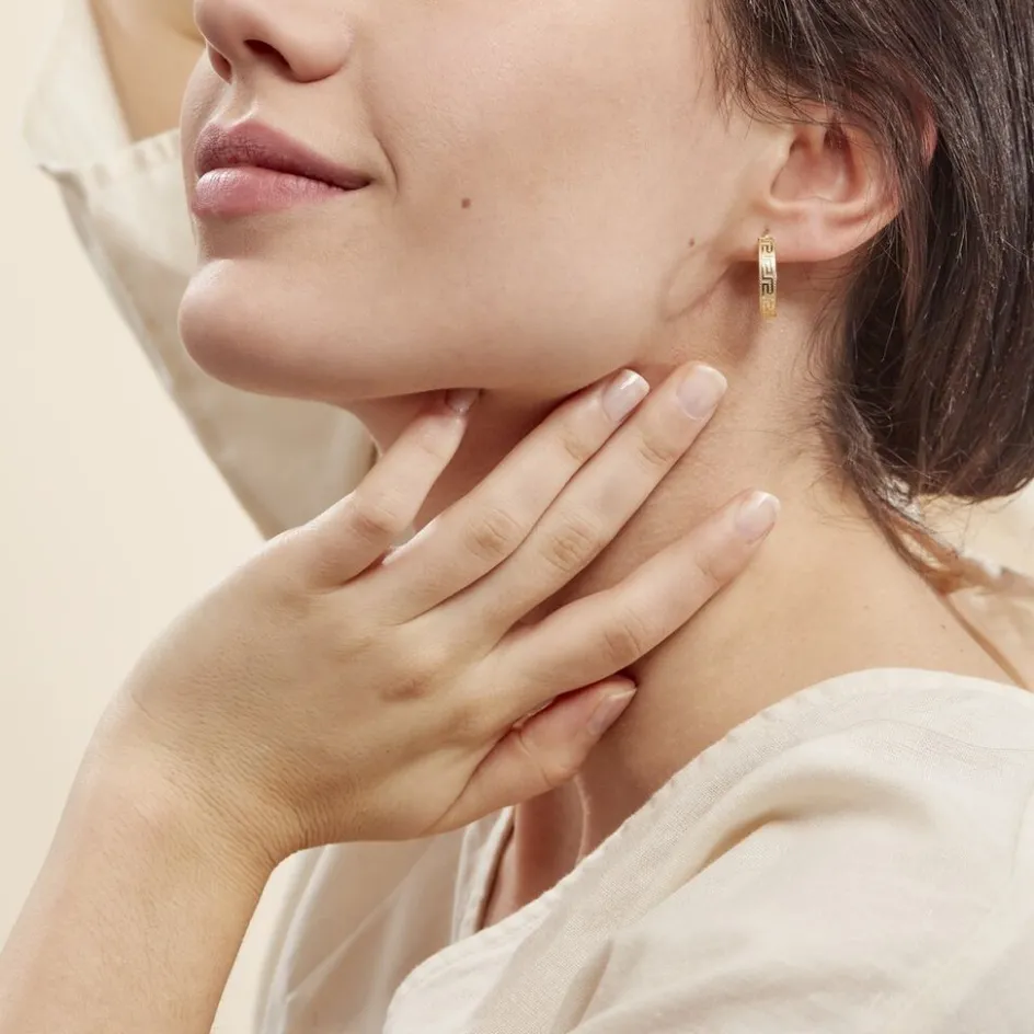 Histoire d'Or Créoles Ugenie Or Jaune* Boucles D'Oreilles|Boucles D'Oreilles Créoles