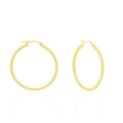 Histoire d'Or Créoles Ulrica Or Jaune* Boucles D'Oreilles|Boucles D'Oreilles Créoles