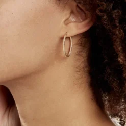 Histoire d'Or Créoles Ulrica Or Jaune* Boucles D'Oreilles|Boucles D'Oreilles Créoles