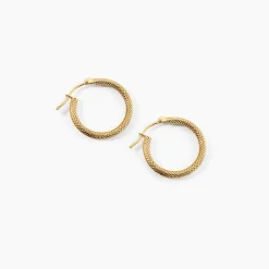 Histoire d'Or Créoles Ulrica Or Jaune* Boucles D'Oreilles|Boucles D'Oreilles Créoles