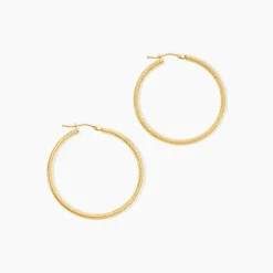 Histoire d'Or Créoles Ulrica Or Jaune* Boucles D'Oreilles|Boucles D'Oreilles Créoles