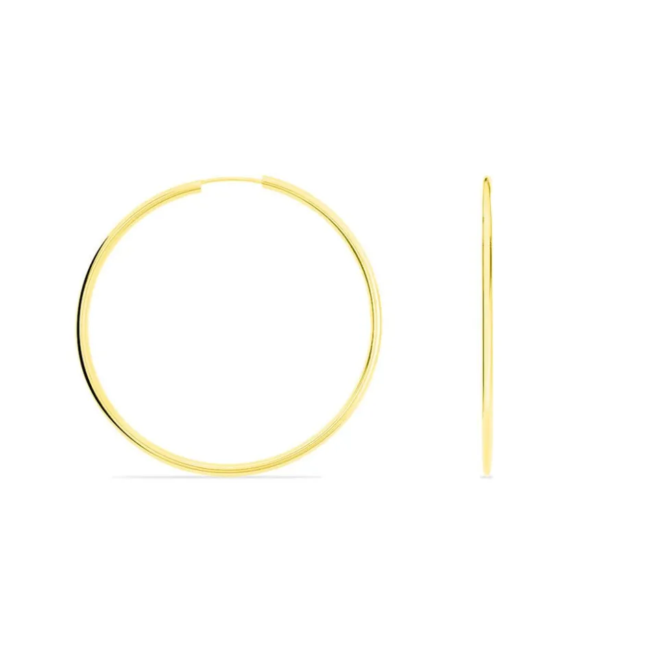 New Histoire d'Or Créoles Valencina or jaune