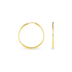 Clearance Histoire d'Or Créoles Valencina or jaune