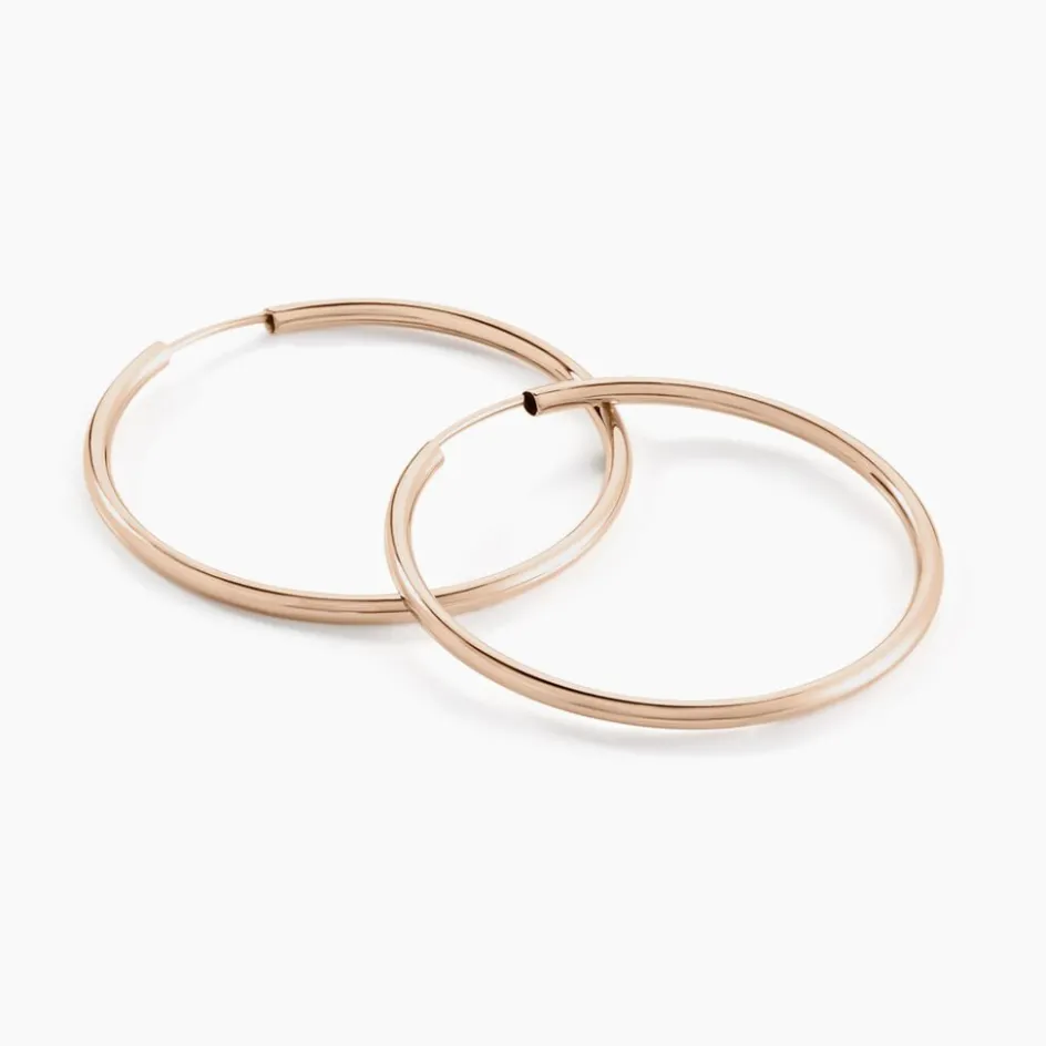 Histoire d'Or Créoles Valencina Or Rose* Boucles D'Oreilles|Boucles D'Oreilles Créoles