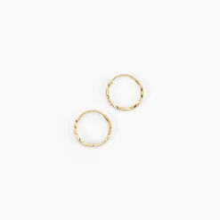 New Histoire d'Or Créoles Valerina or jaune