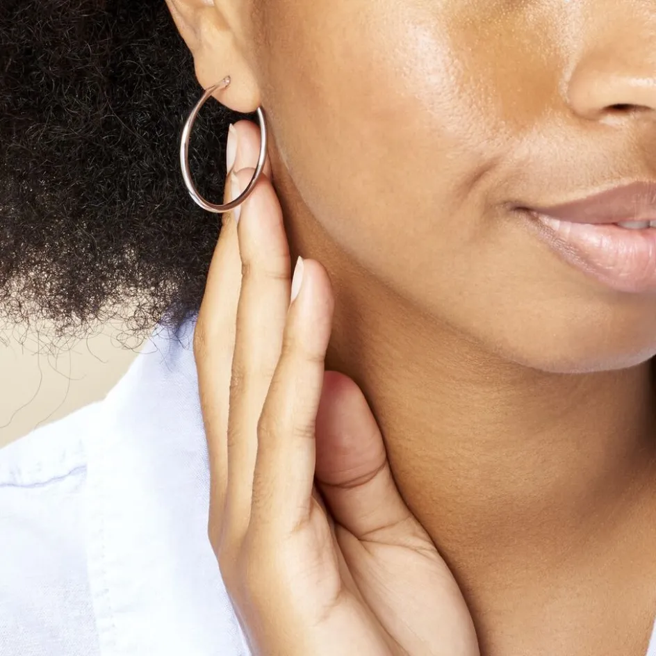 Online Histoire d'Or Créoles Verania or blanc