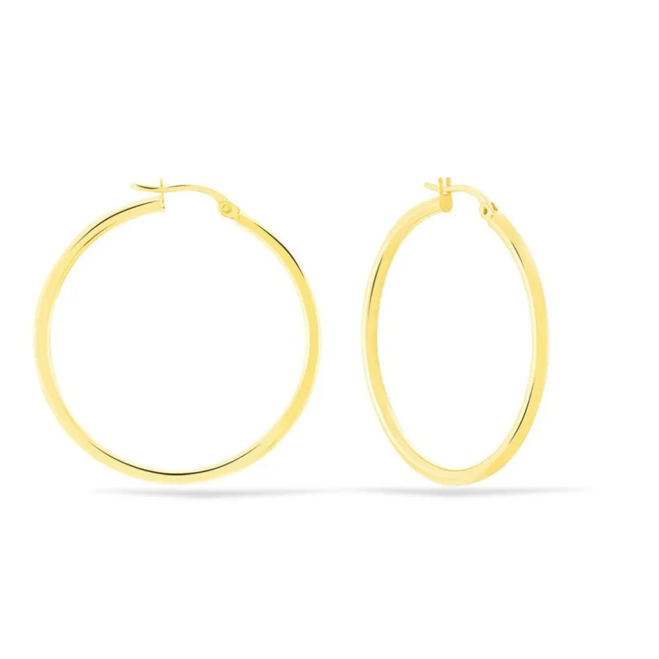 Outlet Histoire d'Or Créoles Verania or jaune