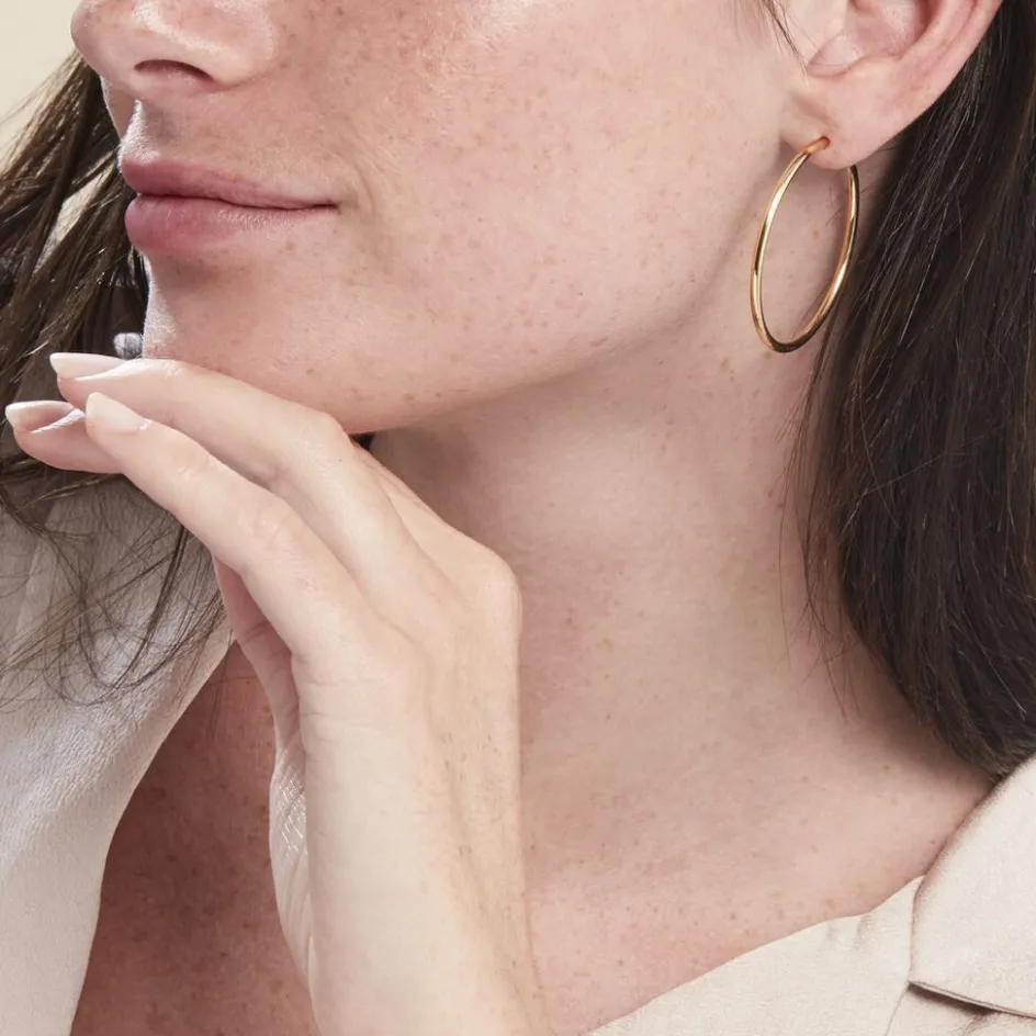 Discount Histoire d'Or Créoles Verania or jaune