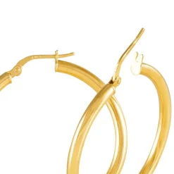 Histoire d'Or Créoles Verania Or Jaune* Boucles D'Oreilles|Boucles D'Oreilles Créoles