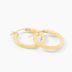 Histoire d'Or Créoles Xanthia Or Jaune* Boucles D'Oreilles|Boucles D'Oreilles Créoles