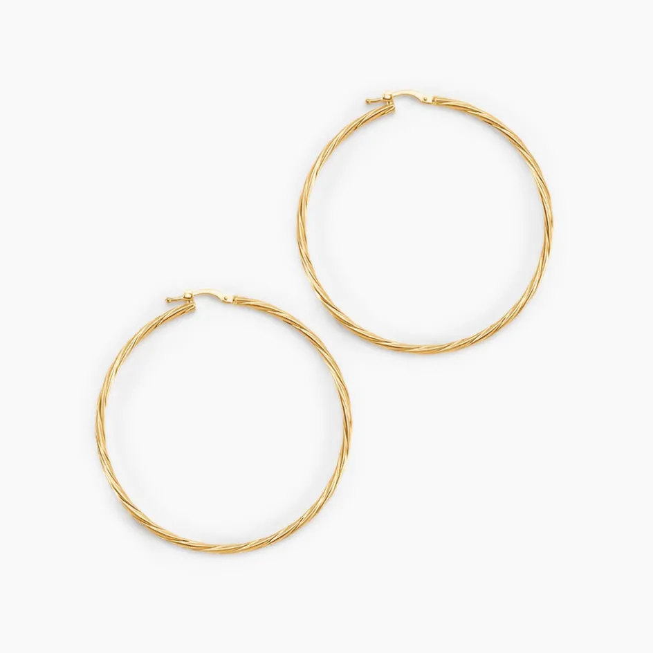 Histoire d'Or Créoles Youri Or Jaune