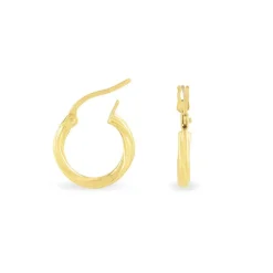 Histoire d'Or Créoles Youri Or Jaune