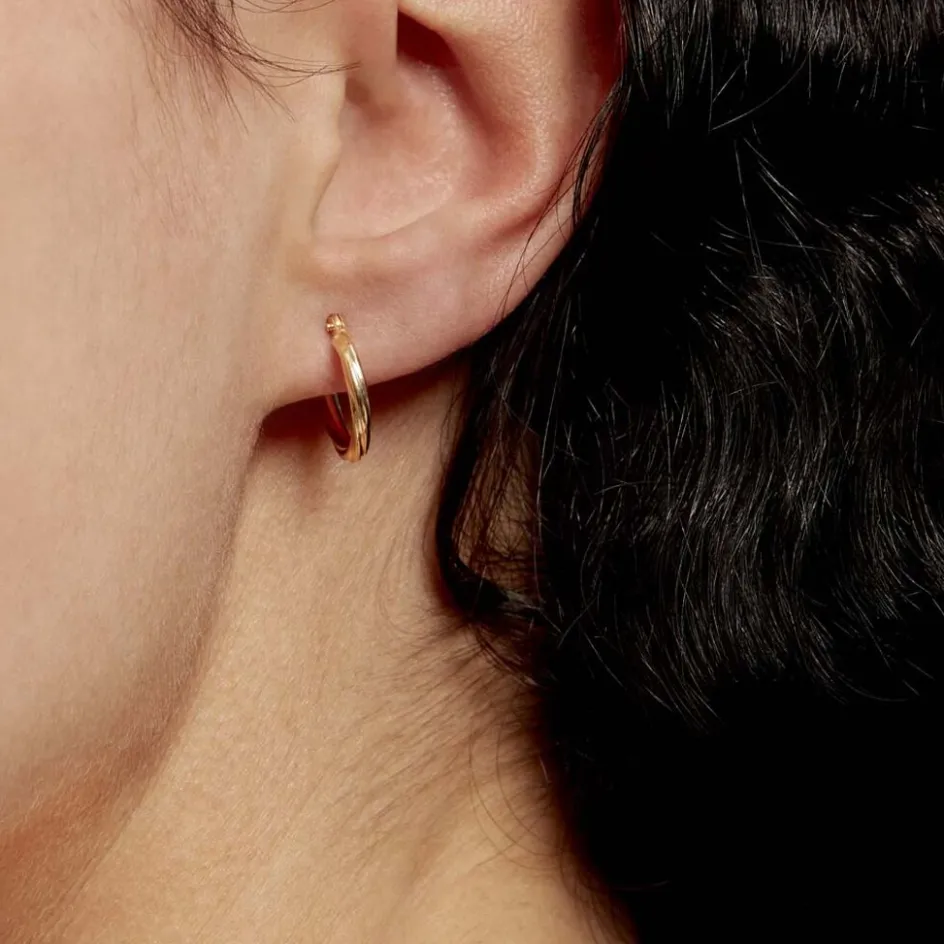 Histoire d'Or Créoles Youri Or Jaune