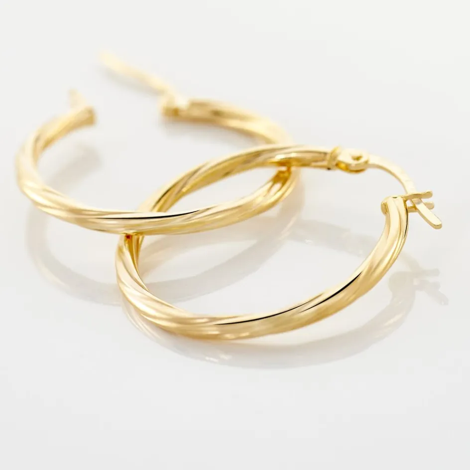 New Histoire d'Or Créoles Youri Or Jaune