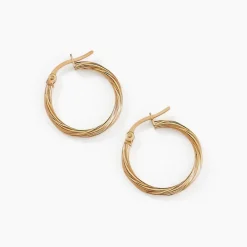 Online Histoire d'Or Créoles Youri Or Jaune