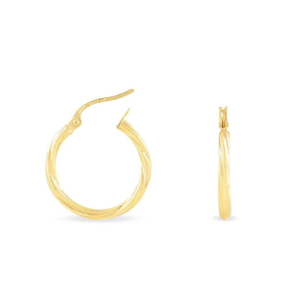 Online Histoire d'Or Créoles Youri Or Jaune