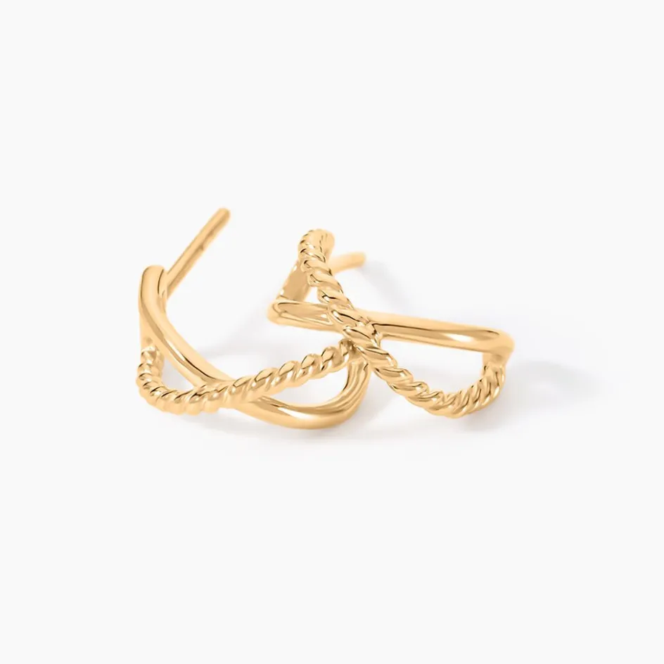 Histoire d'Or Créoles Zya Plaqué Or Jaune* Boucles D'Oreilles|Boucles D'Oreilles Fantaisie