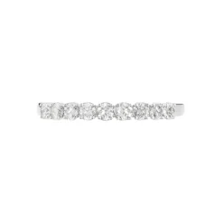 Sale Histoire d'Or Demi Alliance Eloise Platine Blanc Diamant