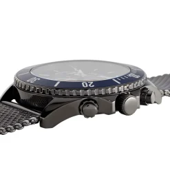 Discount ARCTIK Montre Oxcal Bleu cadran gris fond bleu bracelet acier gris