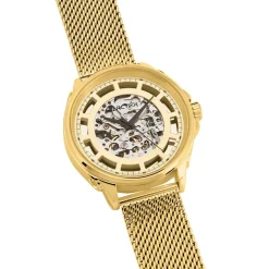 Best ARCTIK Montre Solstice Doré cadran doré fond doré bracelet acier doré