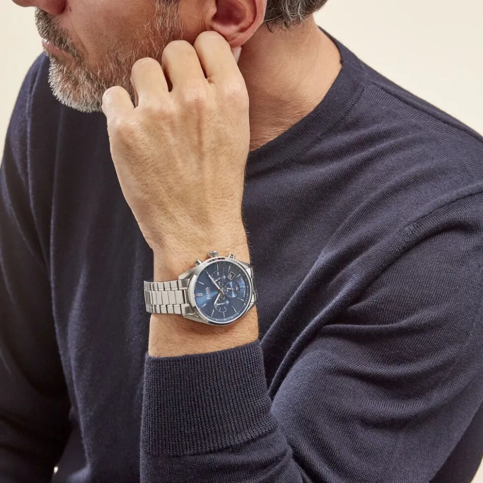 New HUGO BOSS Montre Boss Champion Bleu