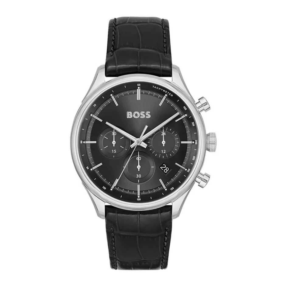 HUGO BOSS Montre Boss Gregor Noir* Montres Classiques