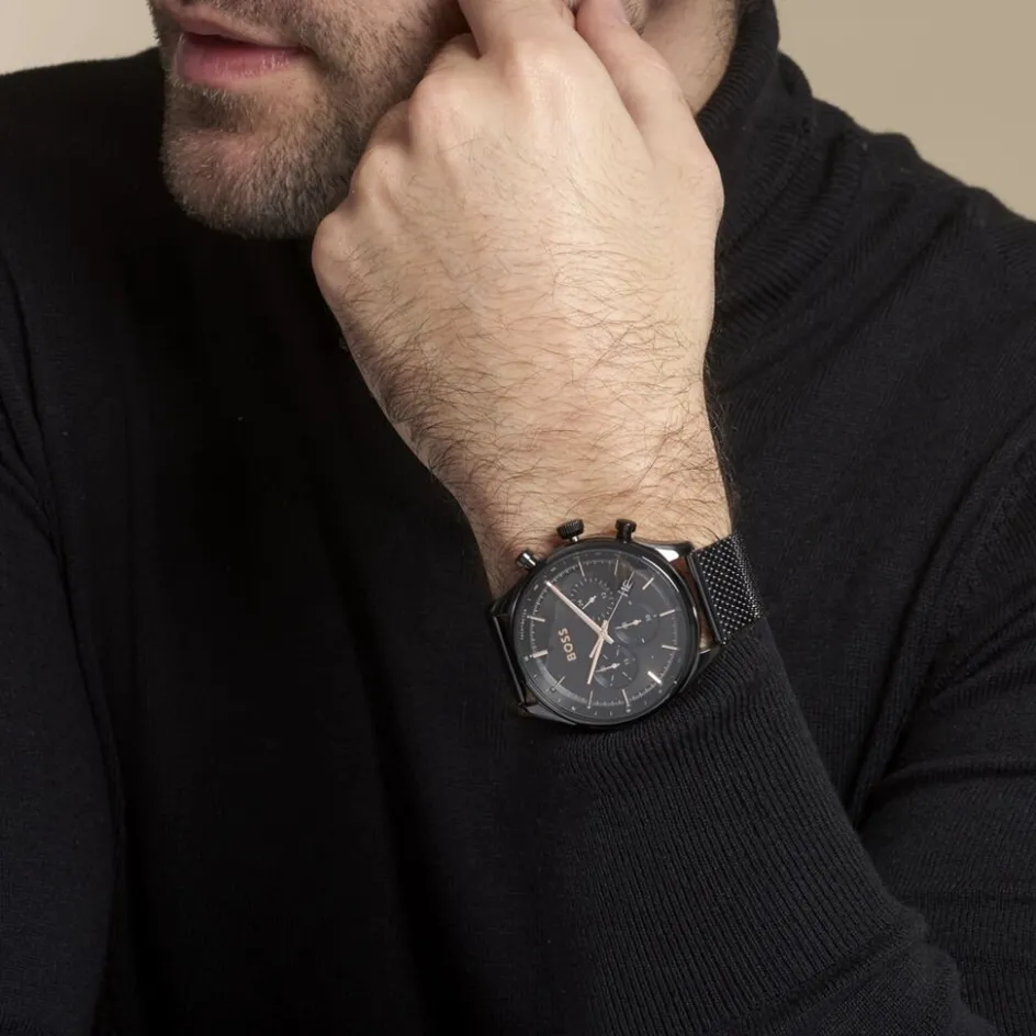 HUGO BOSS Montre Boss Gregor Noir* Montres Sport