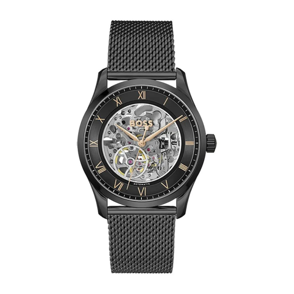 HUGO BOSS Montre Boss Principle Skeleton Noir* Montres Squelettes|Montres Automatiques