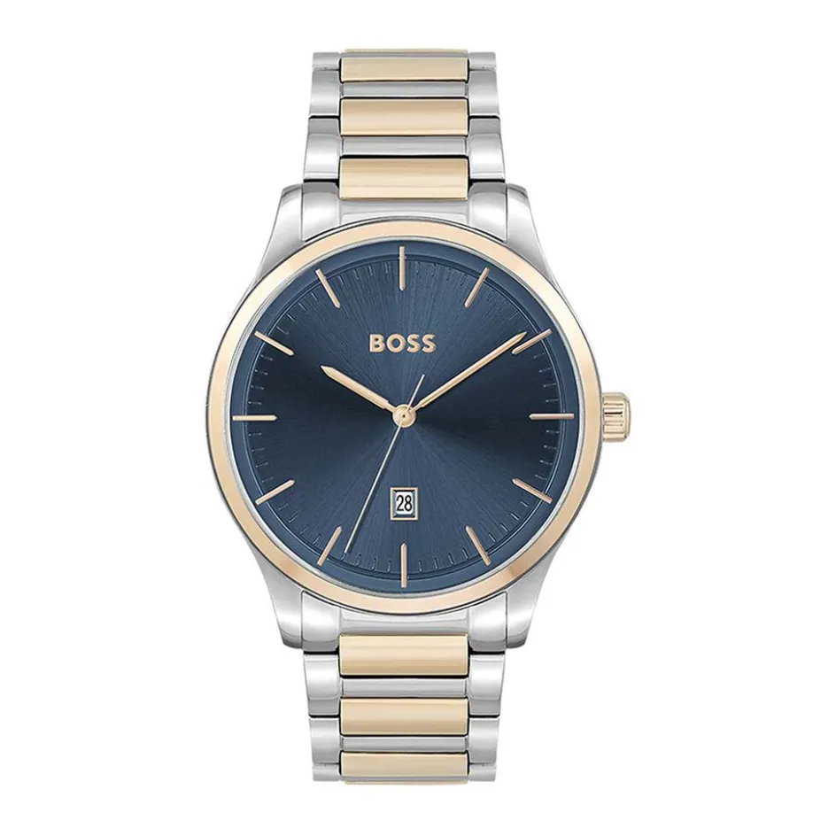 HUGO BOSS Montre Boss Reason Bleu* Montres Classiques