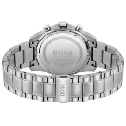 Best HUGO BOSS Montre Boss Skymaster Bleu cadran argenté fond bleu bracelet acier argenté