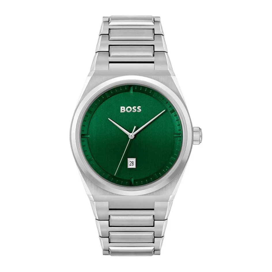 HUGO BOSS Montre Boss steer Vert* Montres Tendances