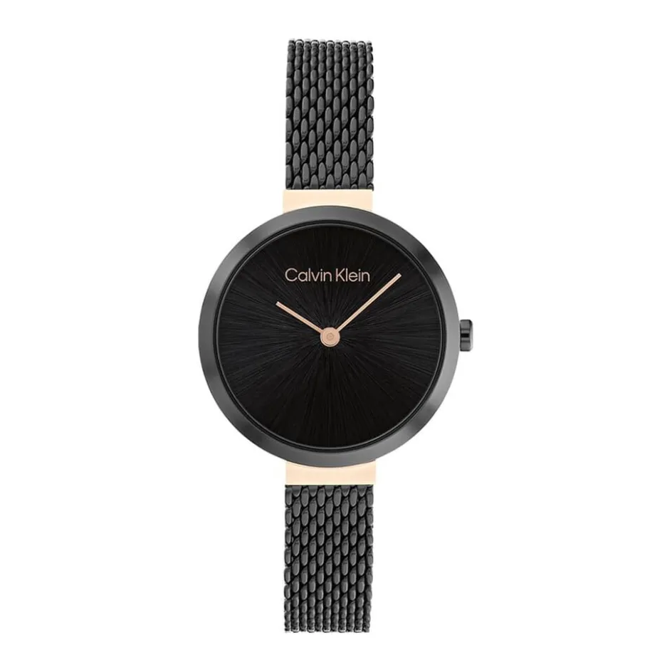 Clearance CALVIN KLEIN Montre Minimalistic T Bar Noir