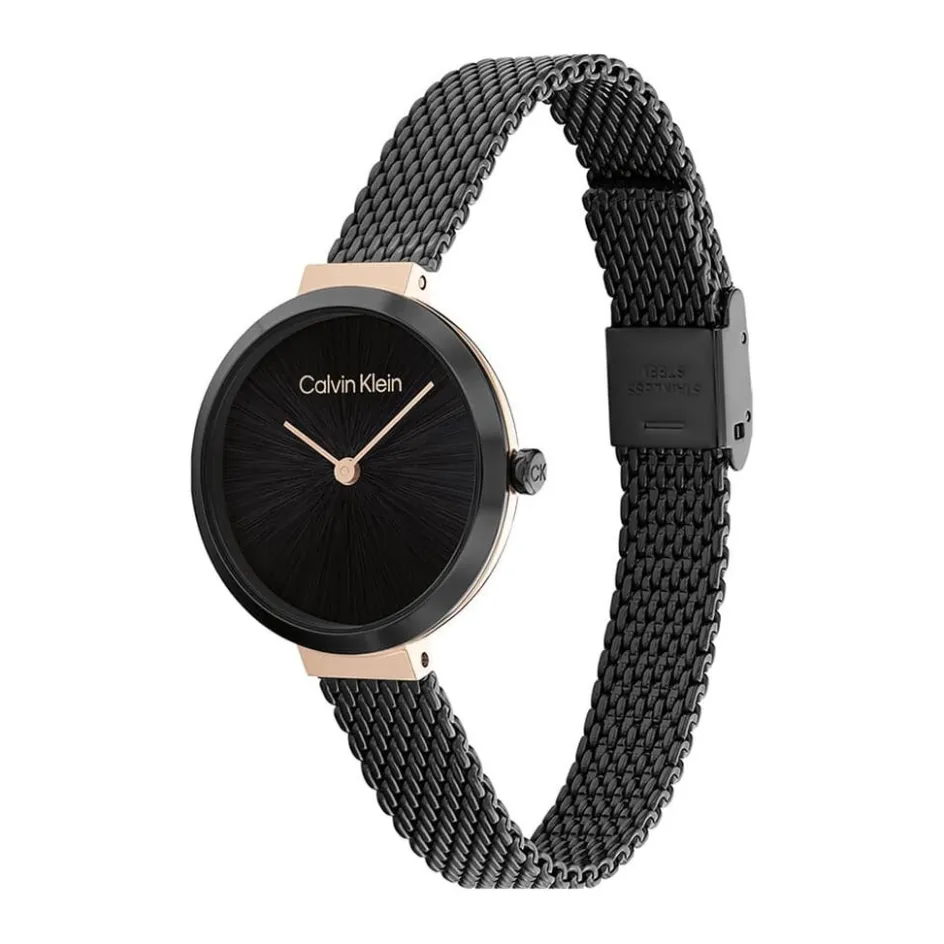 Clearance CALVIN KLEIN Montre Minimalistic T Bar Noir