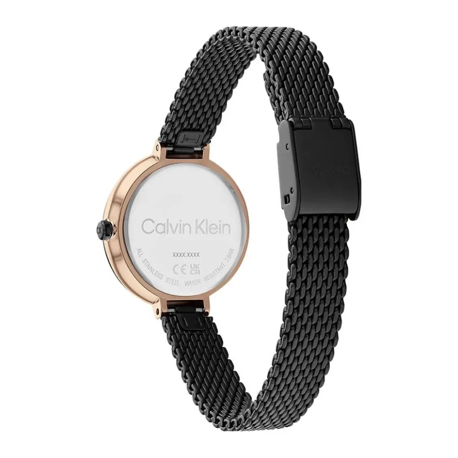 Clearance CALVIN KLEIN Montre Minimalistic T Bar Noir