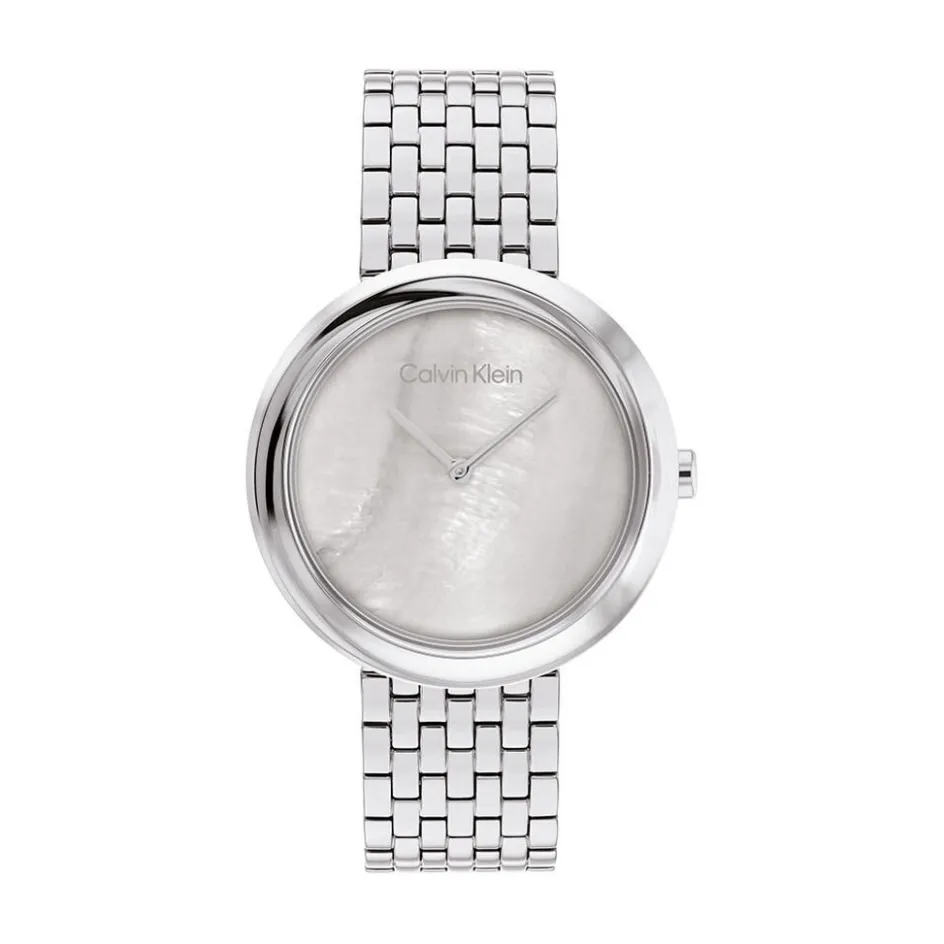 CALVIN KLEIN Montre Twisted Bezel Gris* Montres Classiques