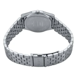 New CASIO COLLECTION Montre Argenté cadran gris fond argenté bracelet acier argenté