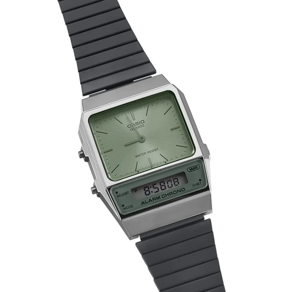 CASIO COLLECTION Montre Vintage Edgy Vert* Montres Tendances|Montres Petits Prix